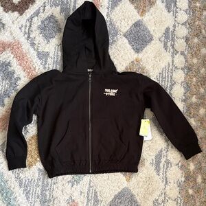 Volcom Youth Black Zip-Up Hoodie